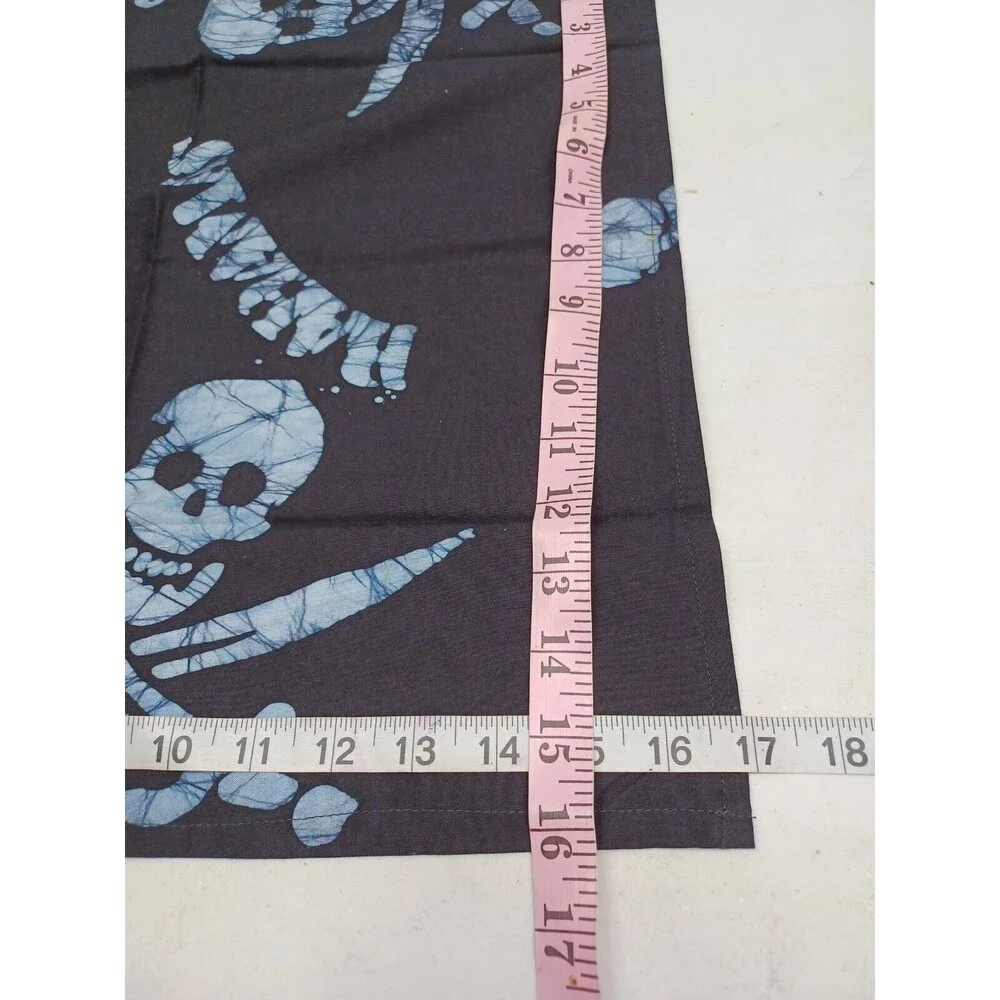 Set of 8 Cloth Napkins For Halloween pumpkin ghost spider skull Pirates
